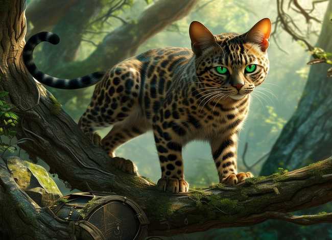 豹猫故事书（豹猫的故事）