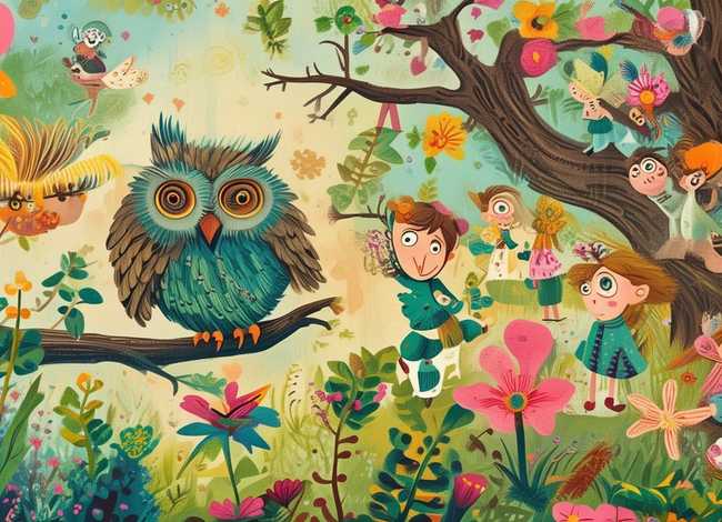 寓言故事儿童画，寓言故事幼儿画