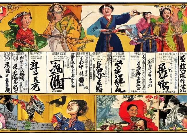 巾帼英雄故事手抄报、巾帼英雄故事手抄报内容