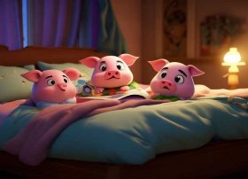 三只小猪的故事36岁儿童睡前故事、三只小猪的故事 睡前故事文字版