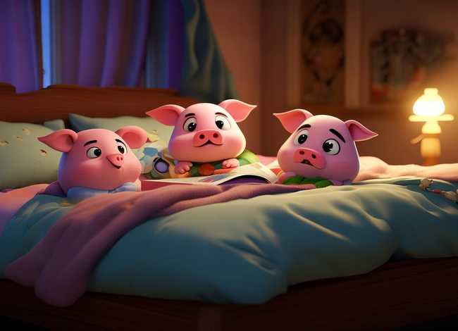 三只小猪的故事36岁儿童睡前故事、三只小猪的故事 睡前故事文字版