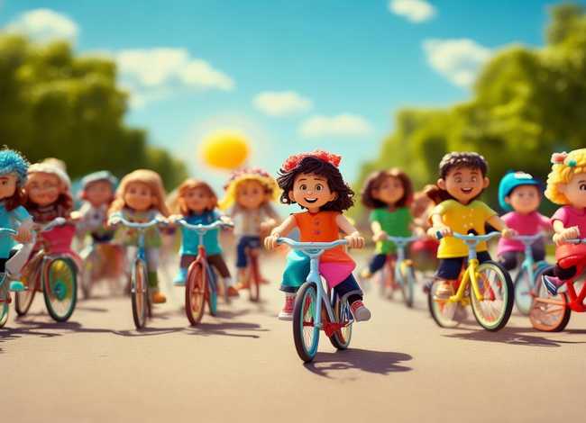 自行车的故事儿童 - 自行车的故事小视频
