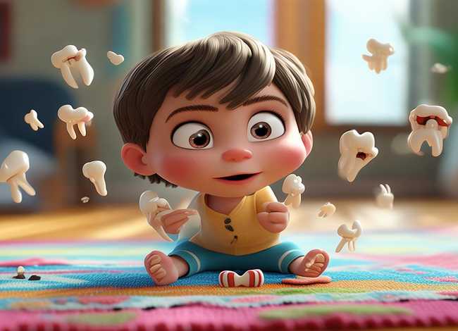 换牙的故事绘本ppt；换牙齿的绘本故事