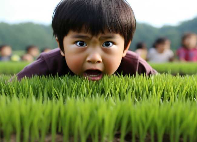 儿童故事拔苗助长图片，幼儿讲故事拔苗助长