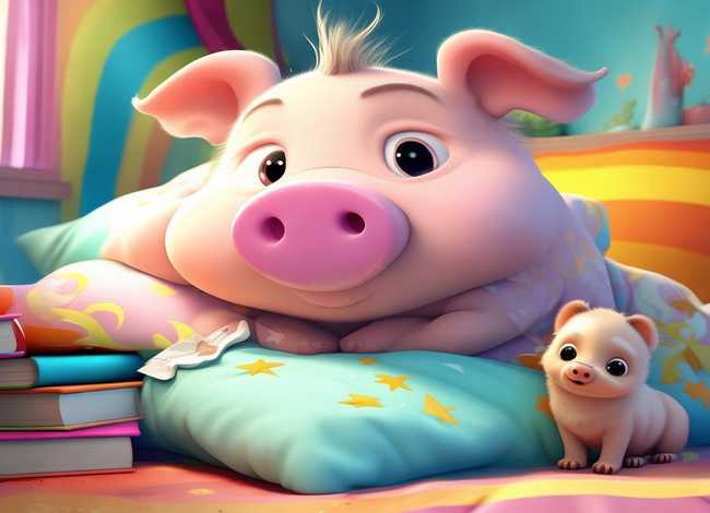 咳嗽 绘本，咳嗽小猪绘本故事教案