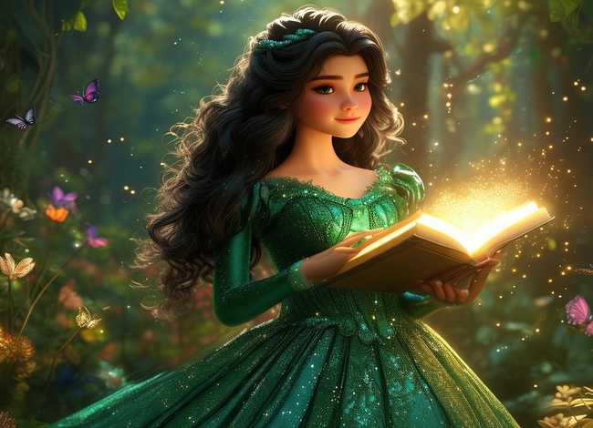 公主魔法故事儿童；公主魔法故事大全