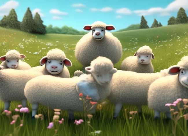 故事《聪明的小羊》、故事《聪明的小羊》内容简介