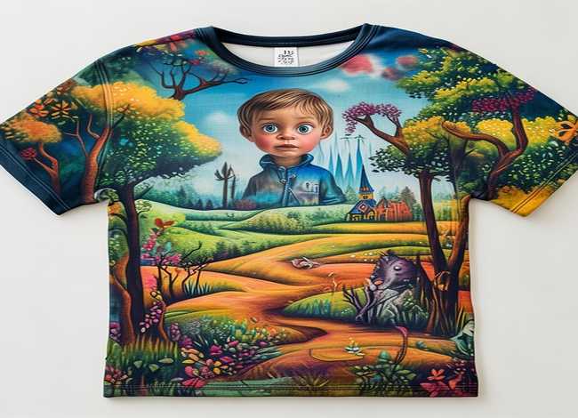 故事书儿童t恤 故事书幼儿