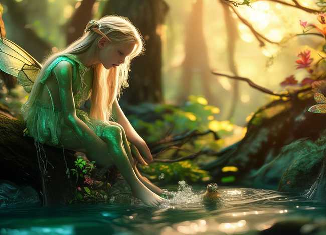 精灵的故事创编（关于精灵的小故事简短）