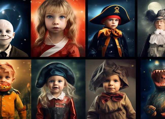 万圣节儿童图片 万圣节儿童图片大全
