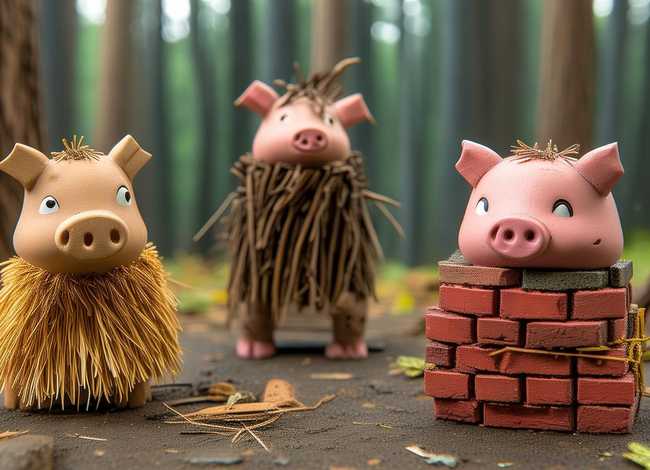 三只小猪的儿童故事全集 少儿故事三只小猪的故事