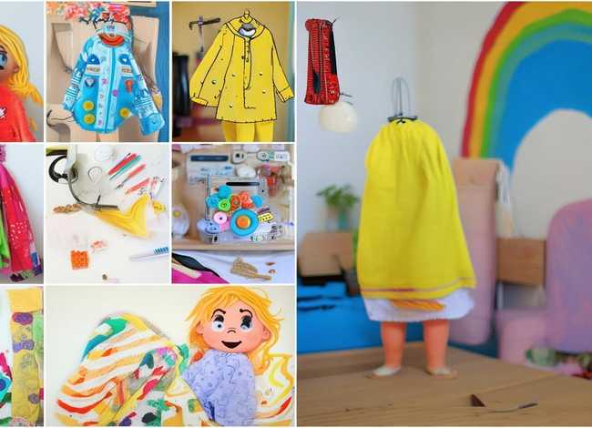 儿童雨衣简单制作图（儿童雨衣简单制作图片）