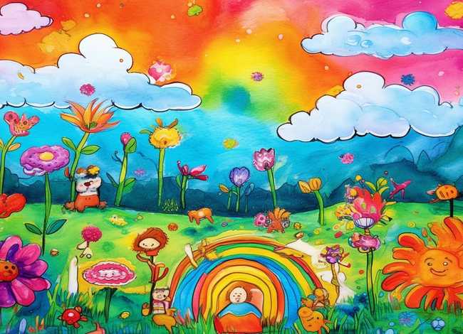 儿童水粉作品 - 儿童水粉作品图片