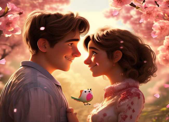 爱情小故事可爱 - 爱情小故事可爱图片