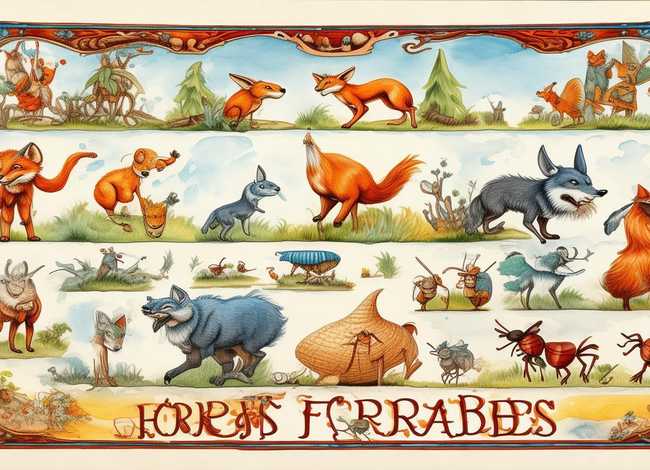 外国寓言故事手抄报图片、外国寓言故事手抄报图片大全