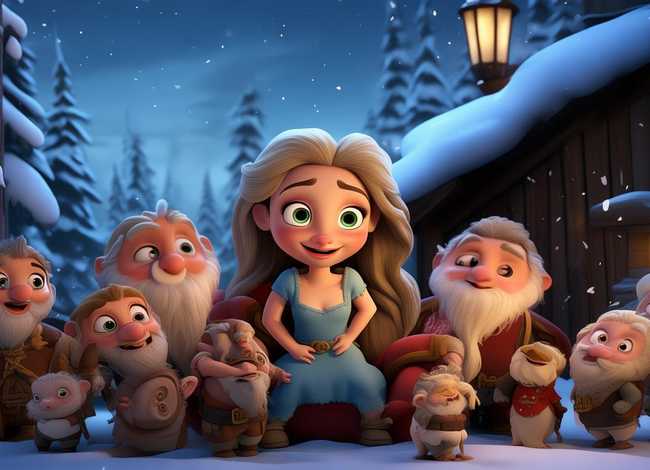 白雪公主和七个小矮人故事 - 白雪公主和七个小矮人故事完整版