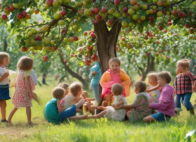 果园的儿童故事（果园故事儿歌）