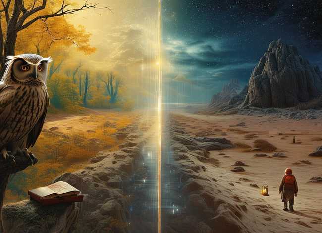 哲学的二元论漫画；哲学上的二元论()