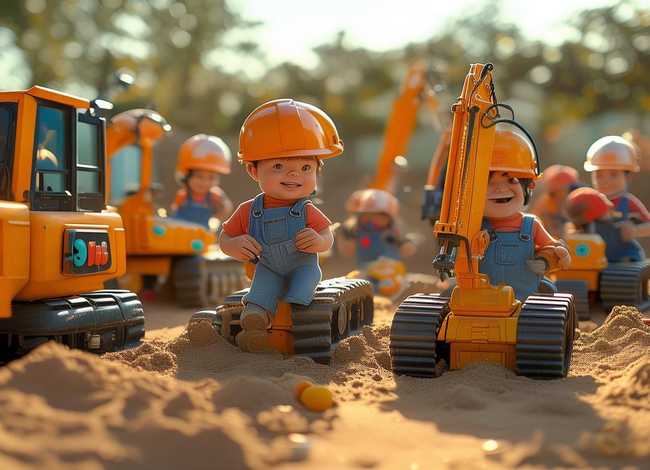 儿童挖掘机动画片大全全集（儿童挖掘机动画片大全全集免费）