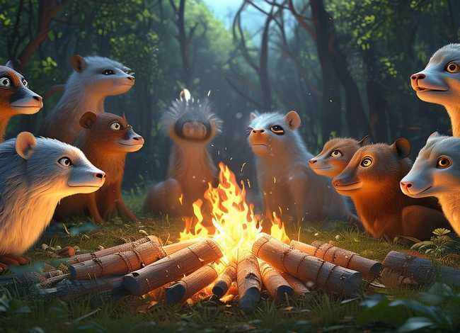 动物的故事-彩图版，动物的故事图片