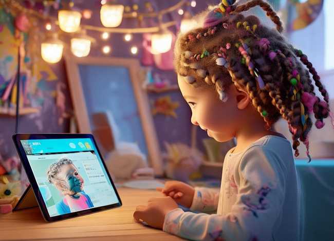 发型女童 发型儿童 教程