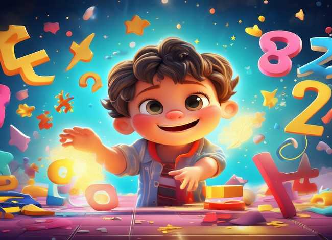 儿童主题数学故事画 - 数学故事绘画创作