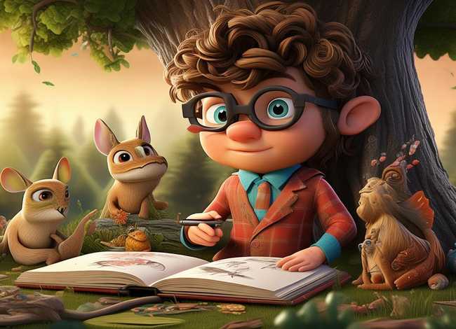 文学家的有趣故事；文学家的有趣故事简短