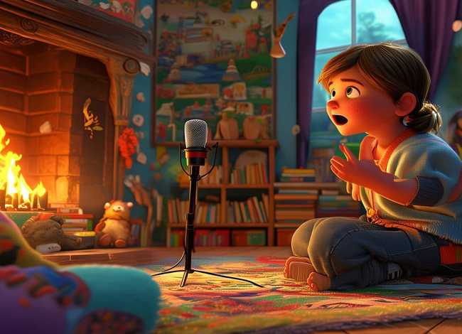 儿童故事录制声音 - 讲故事录制音频