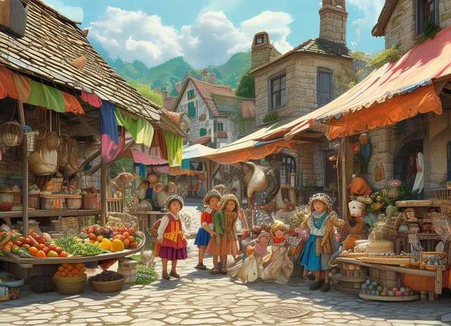 欧洲民间故事儿童画（欧洲民间故事画报）