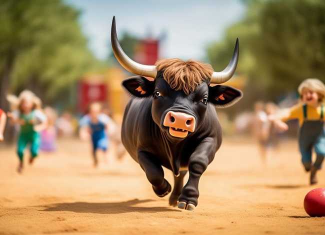 顽皮的小牛幼儿园绘本故事，顽皮的小牛故事图片