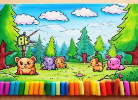 儿童绘本马克笔绘画 儿童绘本马克笔绘画教程