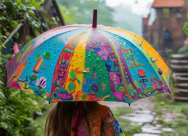 雨伞编故事、雨伞故事编写
