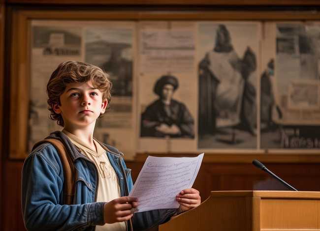 历史人物故事演讲稿六年级简单500字、历史人物故事演讲稿六年级简单500字左右