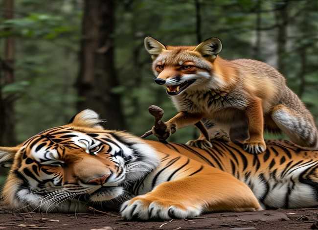 狐假虎威成语故事内容 - 狐假虎威成语故事主要内容