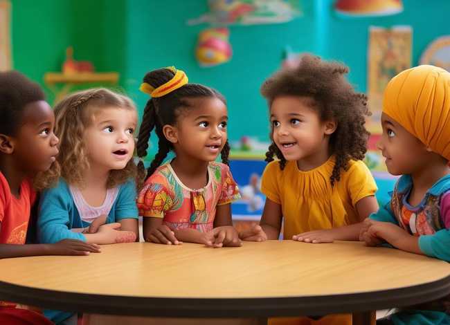 儿童故事四人分角 - 幼儿故事分角色扮演四人