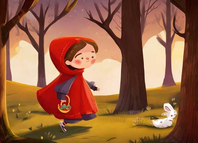 儿童故事小红帽的全文；故事小红帽的故事