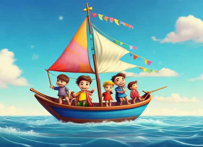小帆船儿童故事 - 幼儿小帆船的简短故事