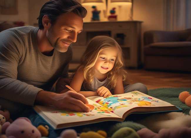 爸爸故事绘本 - 爸爸 绘本故事