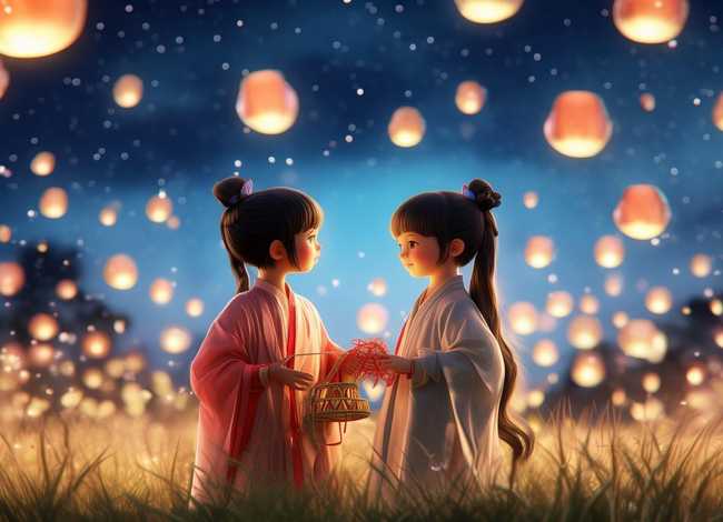 七夕儿童故事传说，七夕传说故事一百字