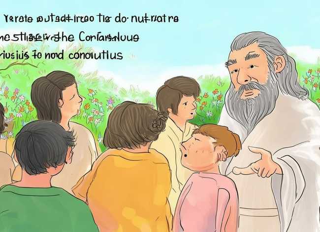 孔子的故事儿童版简短照片、孔子的故事幼儿
