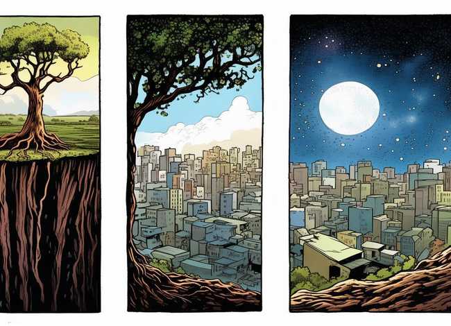 哲理绘画、哲理绘画漫画