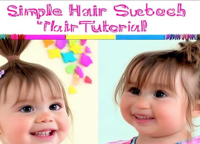 儿童简单扎头发教程，儿童简单扎头发教程图片