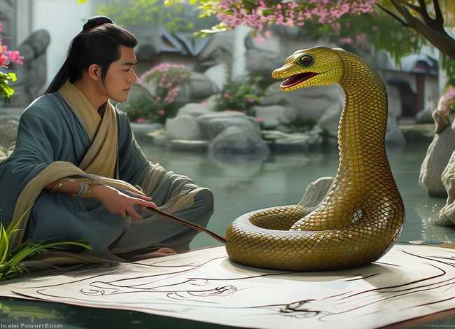 中国古代寓言故事绘本画、中国古代寓言故事绘本画蛇添足故事演讲