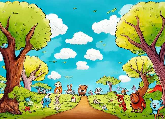 小学生绘本故事绘画作品（小学生绘本故事绘画作品图片）