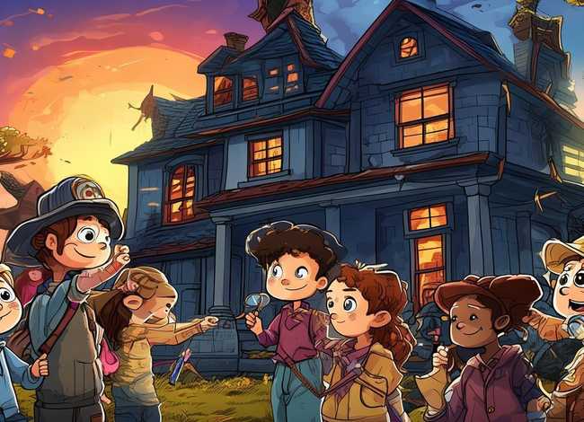 儿童侦探故事漫画 少儿侦探动画故事