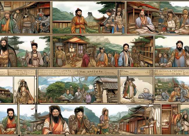 古代文学家故事连环画；古代文学家故事连环画怎么画