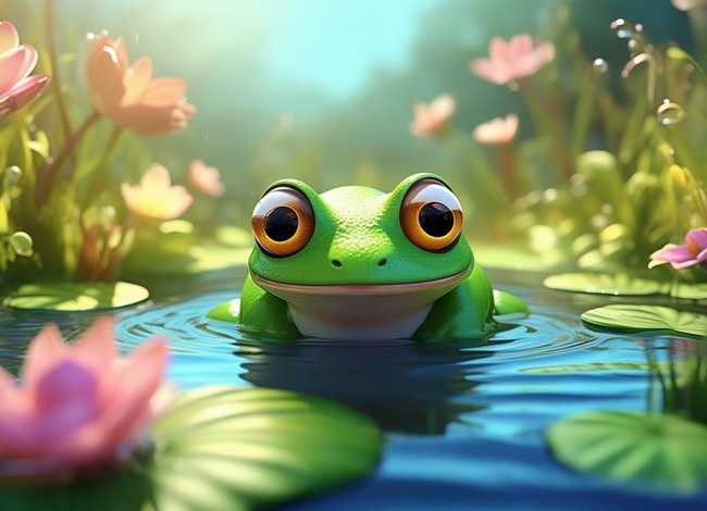 儿童故事3-6岁完整版小青蛙，聪明的小青蛙儿童故事3-6岁完整版