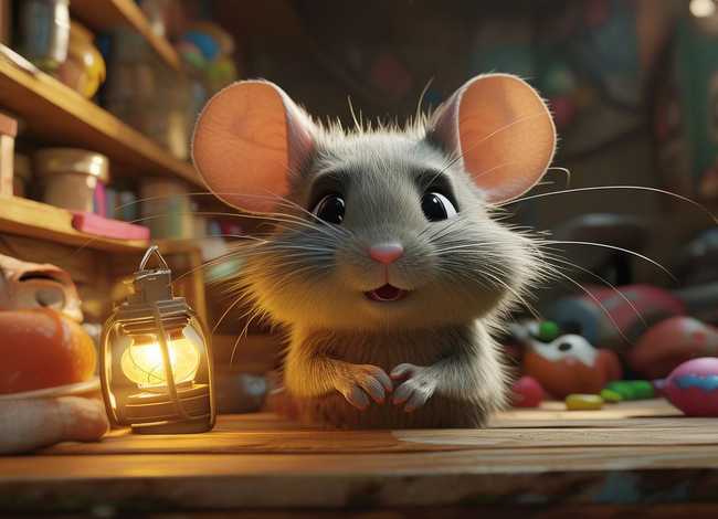 勇敢的小老鼠儿童故事、幼儿故事勇敢的小老鼠