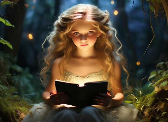 精灵的睡前故事儿童，精灵公主的睡前故事