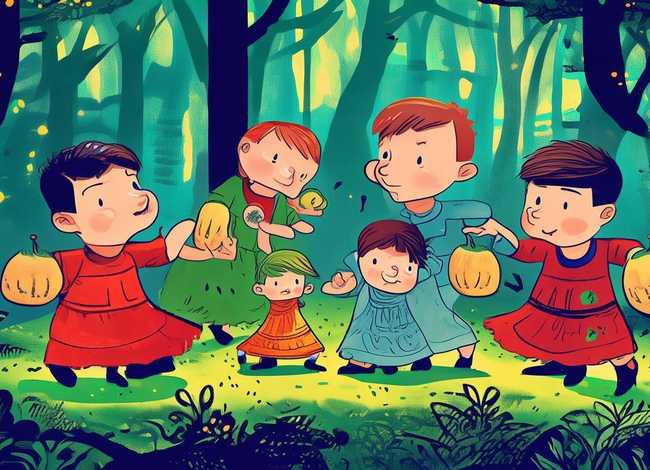 儿童故事葫芦娃七兄弟、葫芦娃七兄弟故事书儿童版